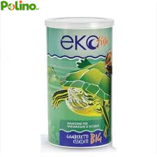Mangime Eko Fish Per Tartarughe d'acqua Gamberetti Essiccati Big 1300ml/150gr