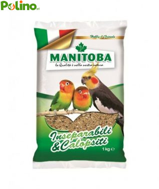 Manitoba Inseparabili & Calopsiti kg 1