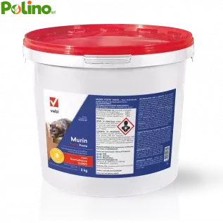 Vebi - Murin forte pasta - Topicida esca veleno topi e ratti pronto uso - Kg 5