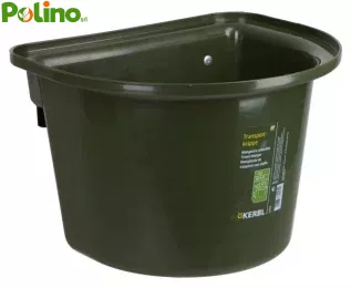 Mangiatoia da box scuderia con staffe in metallo per cavalli o altri animali