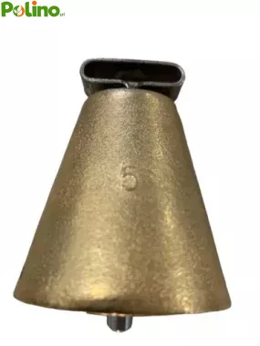 CAMPANA IN OTTONE PER PECORE CANI E ANIMALI nr 9