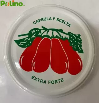 100 CAPSULE diametro 53-63-70-82 Ø TAPPO COPERCHIO VASO BARATTOLI VETRO POMODORI