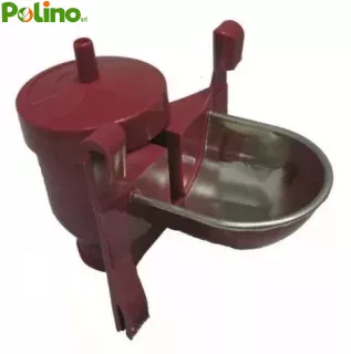 ABBEVERATOIO PER GALLINE POLLI VOLATILI AUTOMATICO A GALLEGGIANTE VASCHETTA INOX