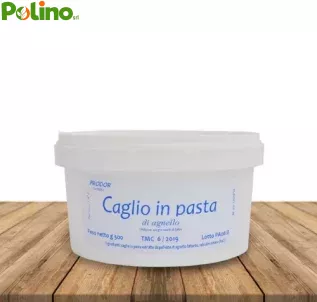 Caglio in PASTA di AGNELLO presame in pasta GR.500 per formaggi "PICCANTI"