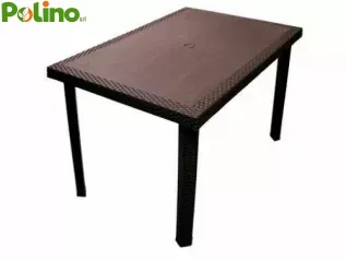 TAVOLO CALAF RATTAN ANTRACITE-garden-per 6 posti