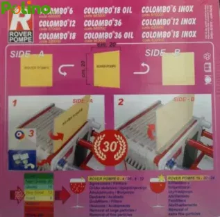 Cartoni Filtranti 20 x 20 Cm Per Pompe Rover Filtro Per Vino cartone Da 25 Unità