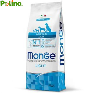 Monge Natural Superpremium All Breeds Light Salmone con Riso 12 kg