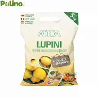 ALTEA LUPINI MACINATI PER LA CONCIMAZIONE DI AGRUMI E PIANTE ACIDOFILE 5 KG