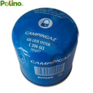 CARTUCCIA GAS BUTANO C 206 GLS 190g CAMPINGAZ RICARICA PER FORNELLO/CANNELLO CARTUCCE