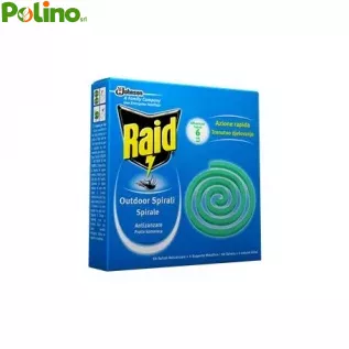 Zampironi 10 Pezzi Raid Spirali