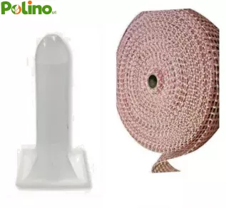 IMBUTO TUBO PER CARICARE INSACCARE RETE SALUMI INSACCATI CON OGIVA E RETE
