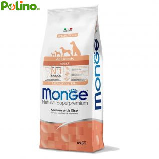 Monge Superpremium Adult Salmone e Riso 12 kg