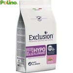 EXCLUSION DIET HYPOALLERGENIC DOG CROCCHETTA ALL BREEDS PUPPY MAIALE E RISO 2 KG