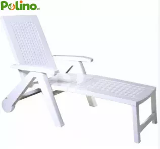 LETTINO PRENDISOLE CON BRACCIOLI ENEA BIANCO/ANTRACITE