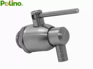RUBINETTO SALVAGOCCIA INOX 1/2" ANTIGOCCIA PER FUSTO CONTENITORE OLIO