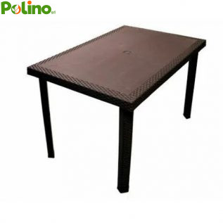 TAVOLO CALAF RATTAN ANTRACITE-garden-per 6 posti