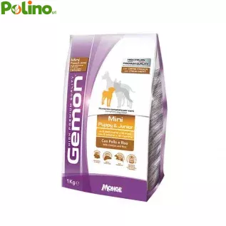 Gemon Mini Puppy & Junior con Pollo e Riso - cane