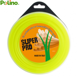 Blister filo nylon per decespugliatore tagliabordi sezione tonda ø 2,4 mm x 90 m