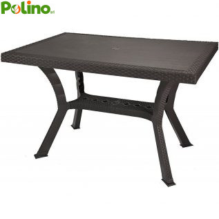 TAVOLO CALAF ELITE RATTAN ANTRACITE-garden-per 6 posti