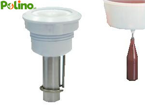 Erogatore per bacinella riempitrice